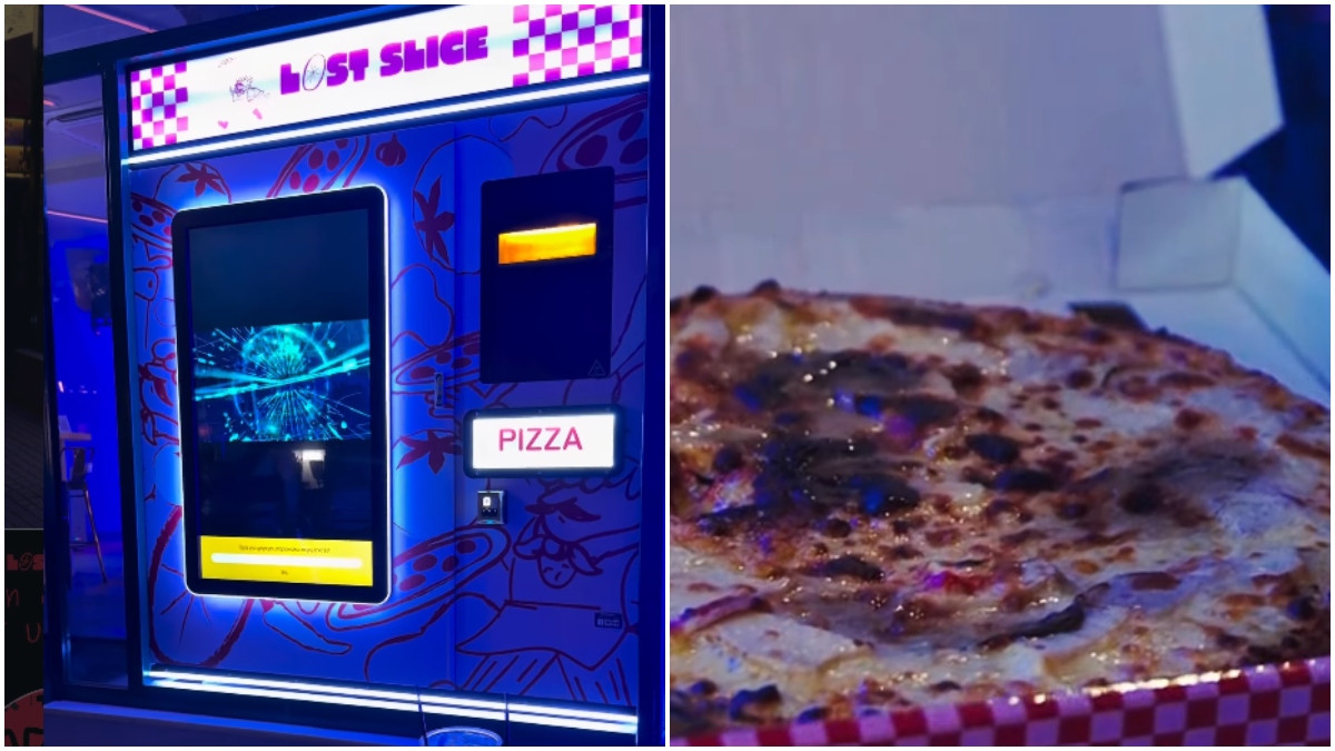 Lost Slice: Το Περιστέρι απέκτησε αυτόματο πωλητή πίτσας!