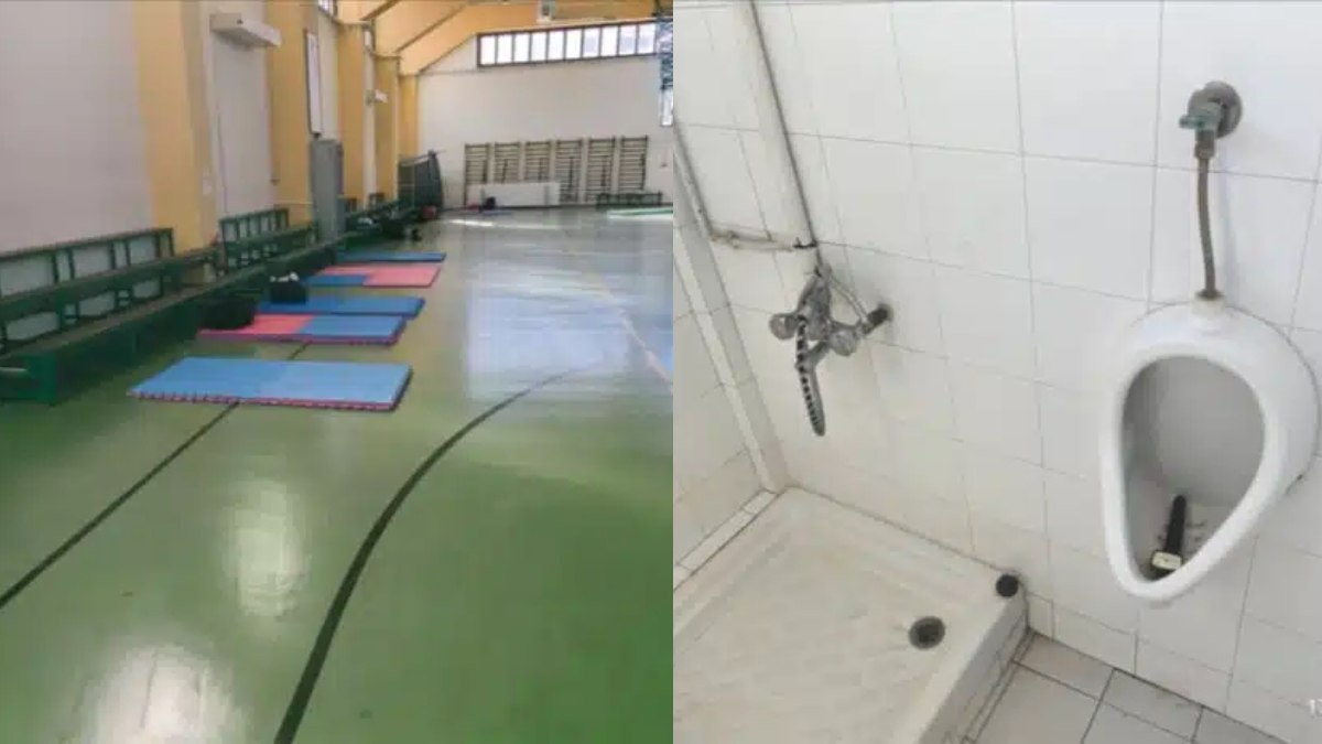 Οργή στην Σκύρο: Δείτε τις συνθήκες φιλοξενίας των πυροσβεστών – Ένα ντους και 15 στρώματα για 100 άτομα