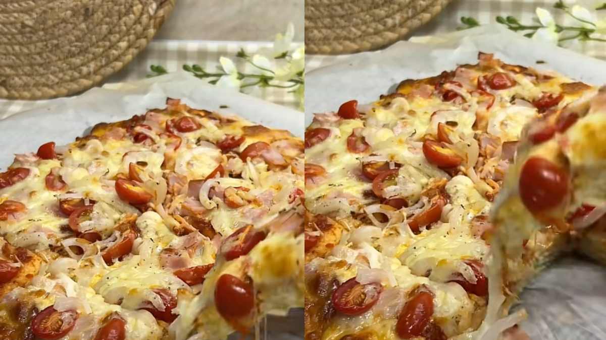 Πανεύκολη σπιτική πίτσα με μόλις 3 υλικά