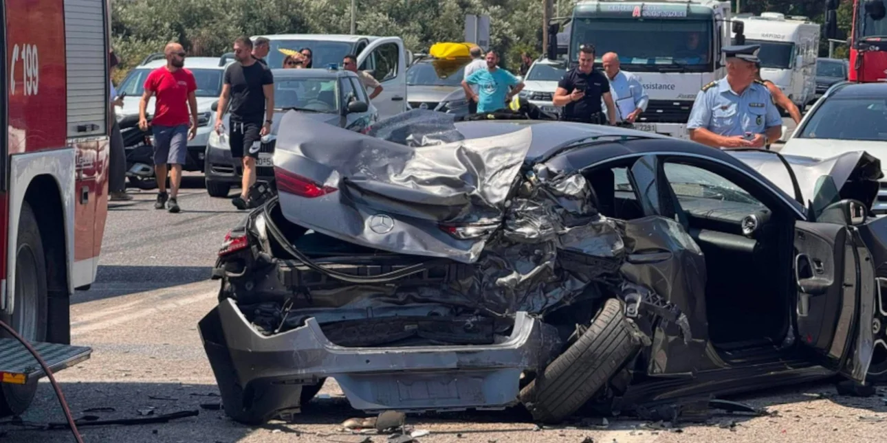 Θρίλερ στην υποθαλάσσια σήραγγα Ακτίου: Σφοδρή καραμπόλα με τραυματίες – Εγκλωβισμένοι οδηγοί σε ουρές χιλιομέτρων