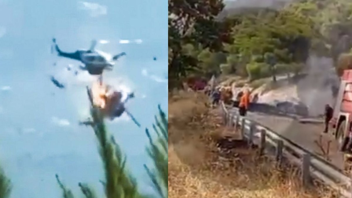 Τραγωδία στην Ψάθα: Τα έξι λεπτά που ακολούθησαν μετά την σύγκρουση των ελικοπτέρων – Βίντεο ντοκουμέντο