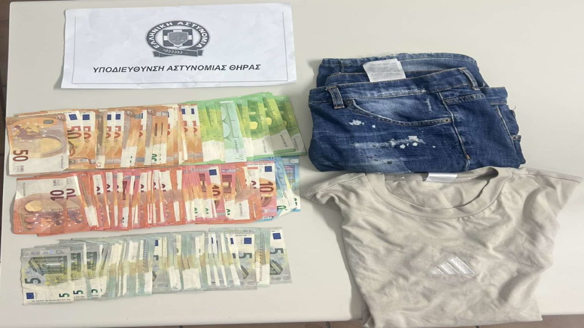 Σαντορίνη: Συνελήφθη 34χρονος για 4 διαρρήξεις – Πάνω από 28.500 ευρώ η λεία