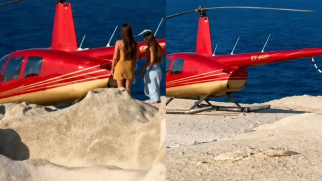 «Παρκάρισμα» ελικοπτέρου στο Σαρακήνικο: Σοκ με τον διάλογο του πιλότου με τον Πύργο Ελέγχου