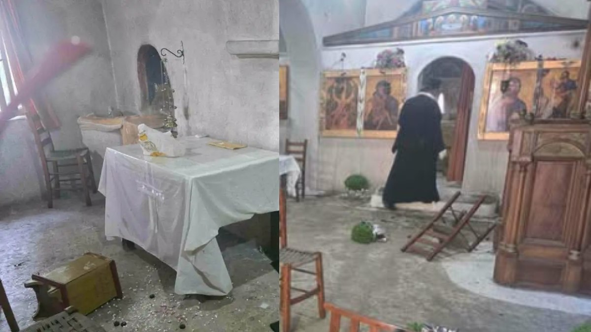 Βανδάλισαν εκκλησάκι στον Σαρωνικό: «Δεν υπάρχουν λόγια…» – Προκάλεσαν ζημιές και στο Ιερό, (φωτογραφίες)