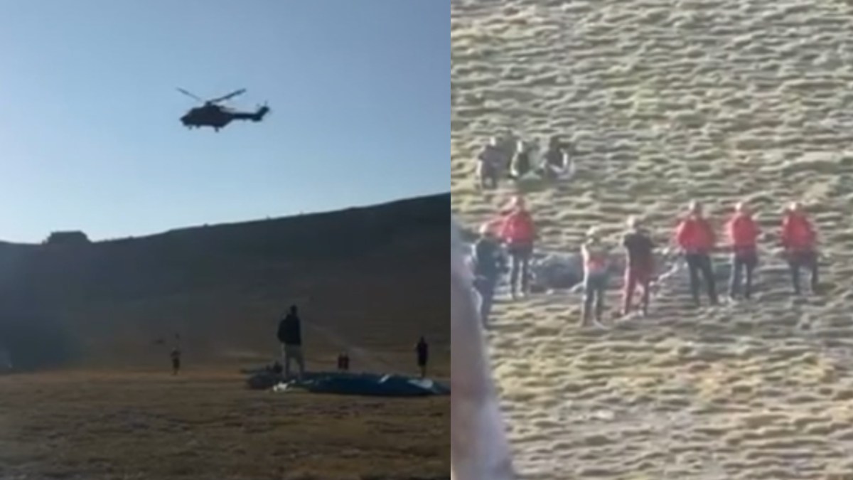Δραματικές στιγμές στον Όλυμπο: Η στιγμή της ανάσυρσης της σορού του 40χρονου ορειβάτη [βίντεο]