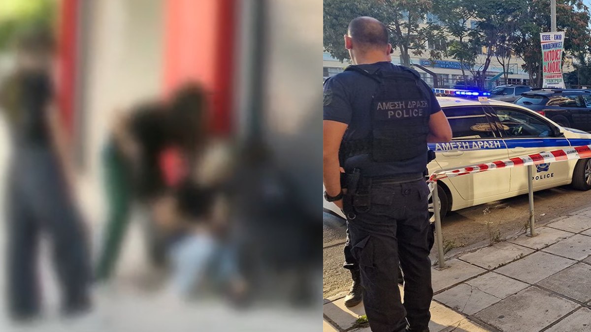 Πυροβολισμοί στην Θεσσαλονίκη: Ημίγυμνος άνδρας εισέβαλε σε ψιλικατζίδικο και άρχισε να πυροβολεί – Βίντεο από το κατάστημα