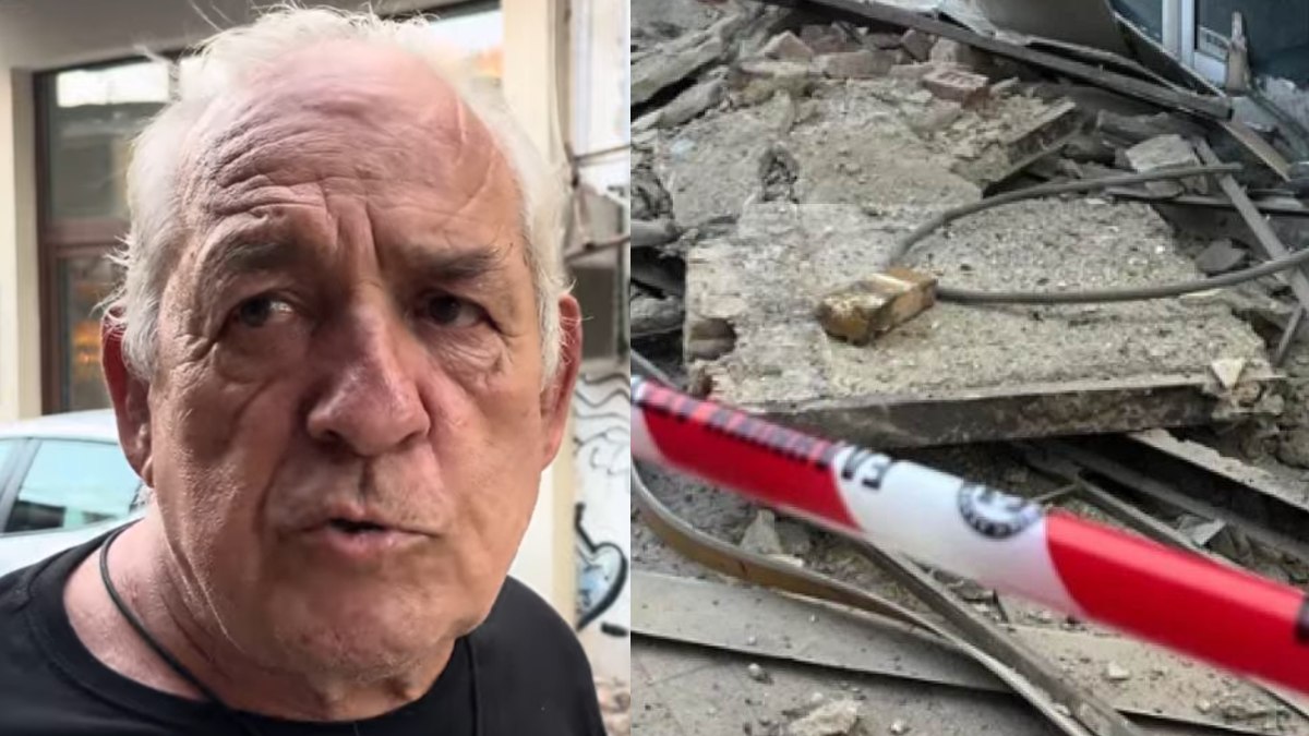 Κατέρρευσε μπαλκόνι στην Θεσσαλονίκη: «Ακούστηκε δυνατό μπαμ σαν σεισμός» – Βίντεο και φωτογραφίες