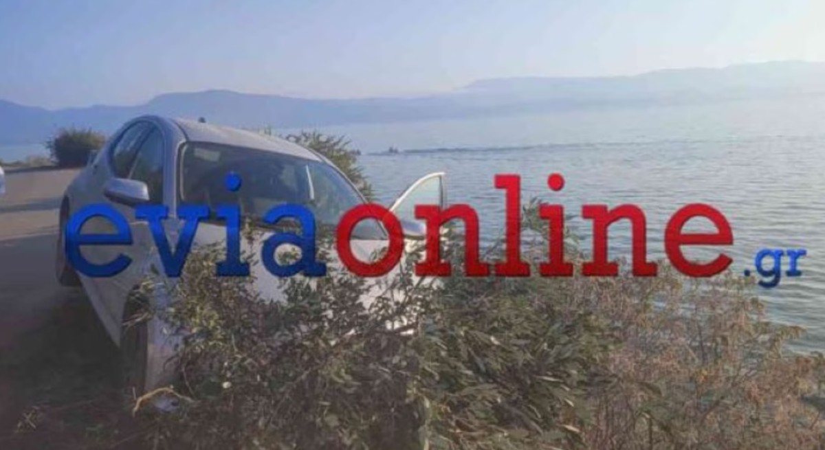Εύβοια: Τροχαίο-σοκ με πτώση 15 μέτρων σε γκρεμό – Δείτε βίντεο από το σημείο