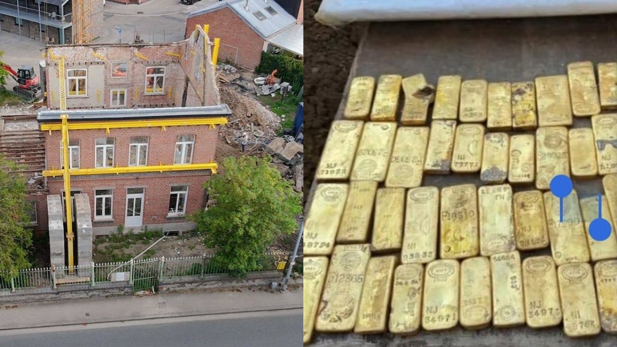 Ανακαίνιση από χρυσάφι – Βέλγιο: Οικοδόμοι βρήκαν στους τοίχους χρυσό 8,7 εκατομμυρίων ευρώ – Αναζητείται ο ιδιοκτήτης