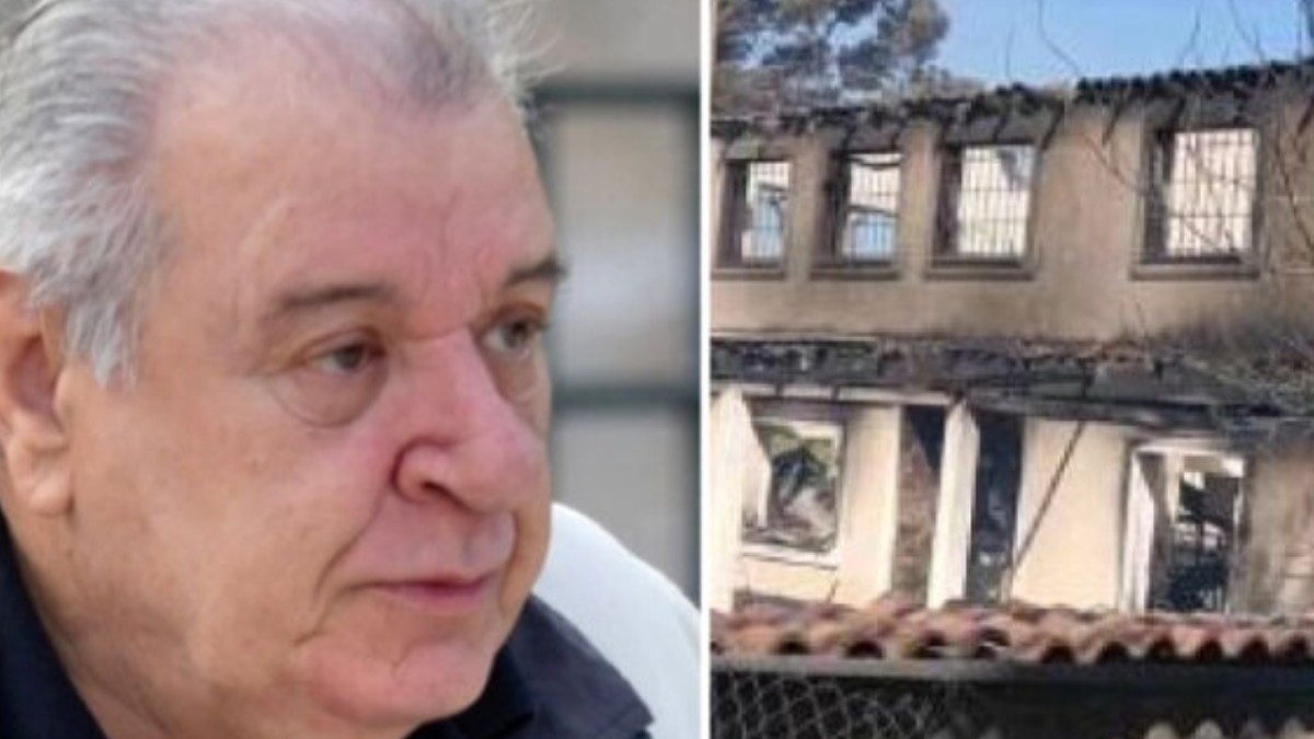 Τάσος Χαλκιάς μετά την καταστροφή του σπιτιού του στο Πόρτο Γερμενό: «Όλα όσα έχτισα χάθηκαν σε μια στιγμή»