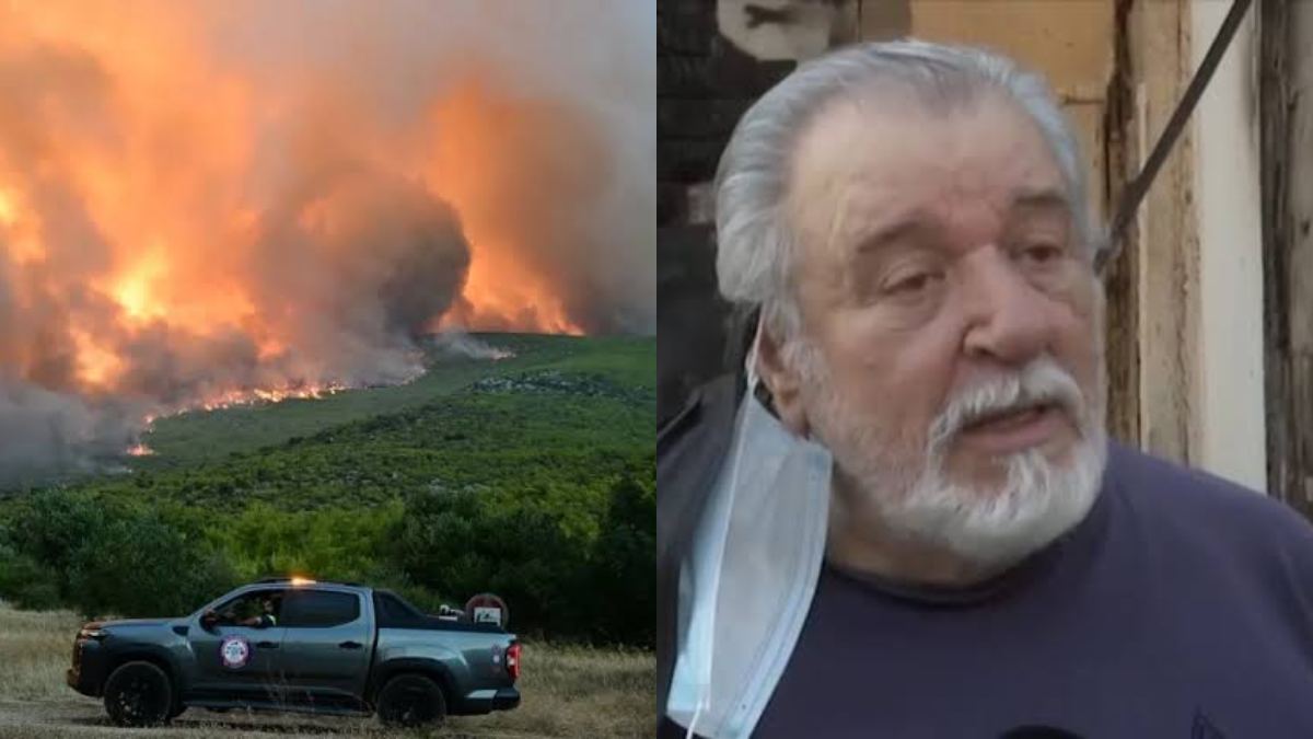 Τάσος Χαλκιάς για το καμένο σπίτι του: «Πάω κάθε μέρα με την κρυφή ελπίδα μήπως έχει μείνει κάτι όρθιο»