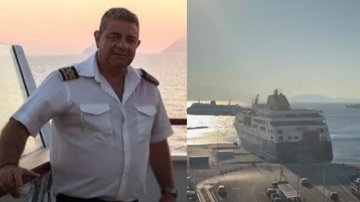 Όλες οι σειρήνες ήχησαν για τον ύπαρχο του Superferry: Συγκινεί το βίντεο από τον αποχαιρετισμό