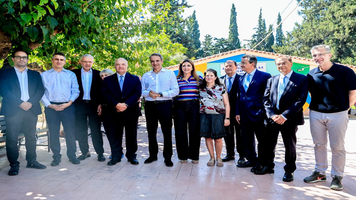 Κυριάκος Μητσοτάκης: «Αναβαθμίζουμε τις σχολικές υποδομές και την Ειδική Αγωγή»