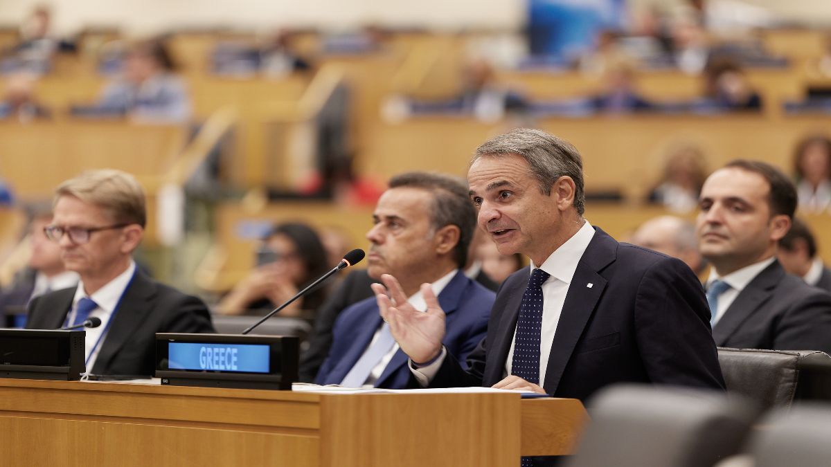 Μητσοτάκης στον ΟΗΕ: Η «δύσκολη γειτονιά», οι αγορές και το ενεργειακό στοίχημα
