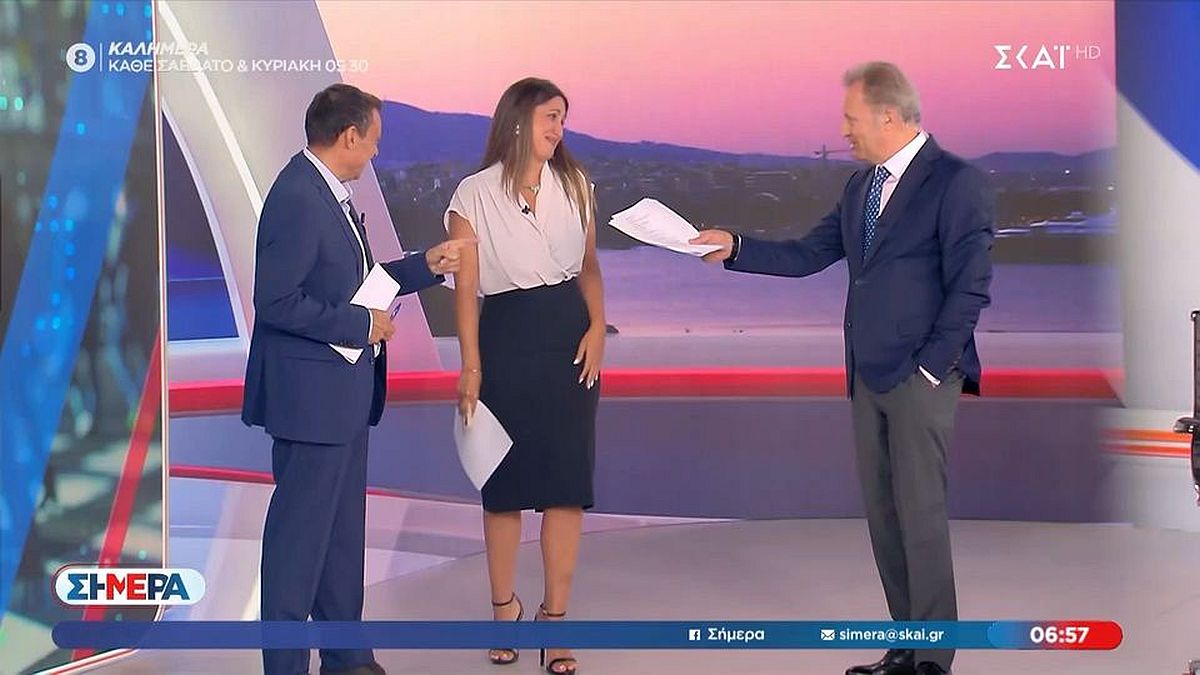 Δεύτερο σεξιστικό «επεισόδιο» στο πλατό του ΣΚΑΪ- Πιτταράς σε Καρούση για Οικονόμου: «Ο Σπαλιάρας του ΣΚΑΪ, πρόσεχέ τον»