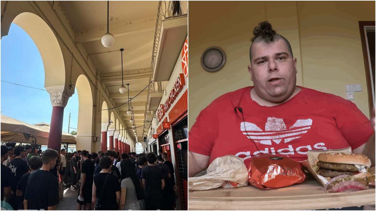 Δεν πάμε καλά: Ουρές χιλιομέτρων στην Αριστοτέλους για να δουν τον YouTuber Chris ASMR να τρώει
