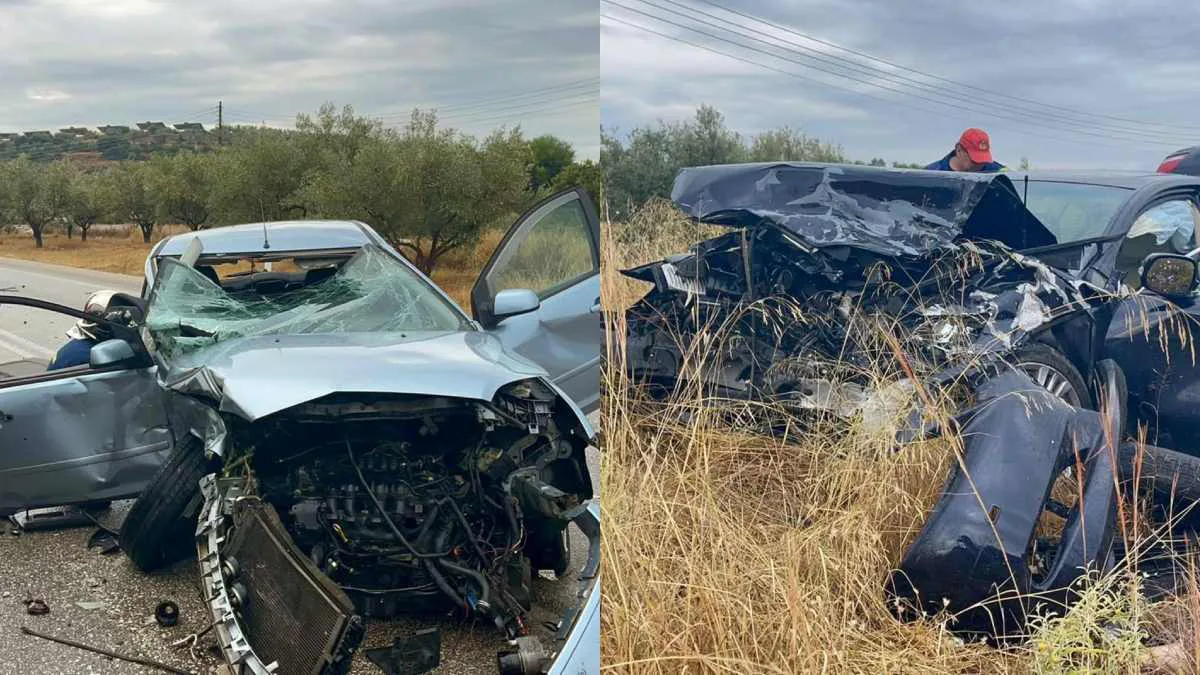 Τροχαίο σοκ στο Ναύπλιο: Δύο ΙΧ έγιναν συντρίμμια μετά από σφοδρή σύγκρουση – Τρεις τραυματίες (VIDEO)