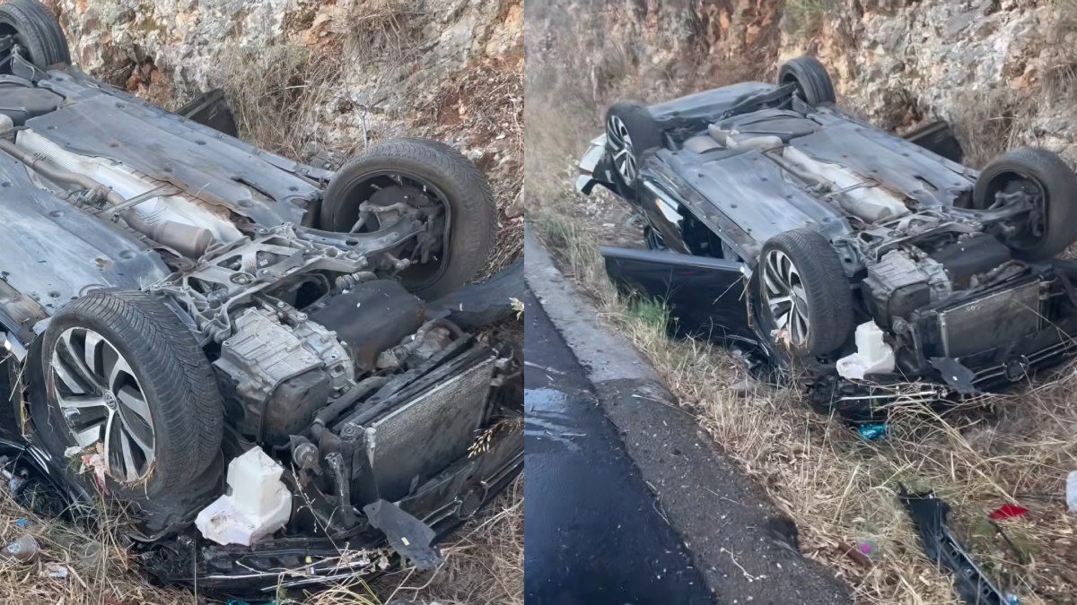 Άγιο είχε οικογένεια στην Αμφιλοχία: Επέστρεφαν από την θάλασσα και βρέθηκαν σε χαράδρα – Σοκ το βίντεο