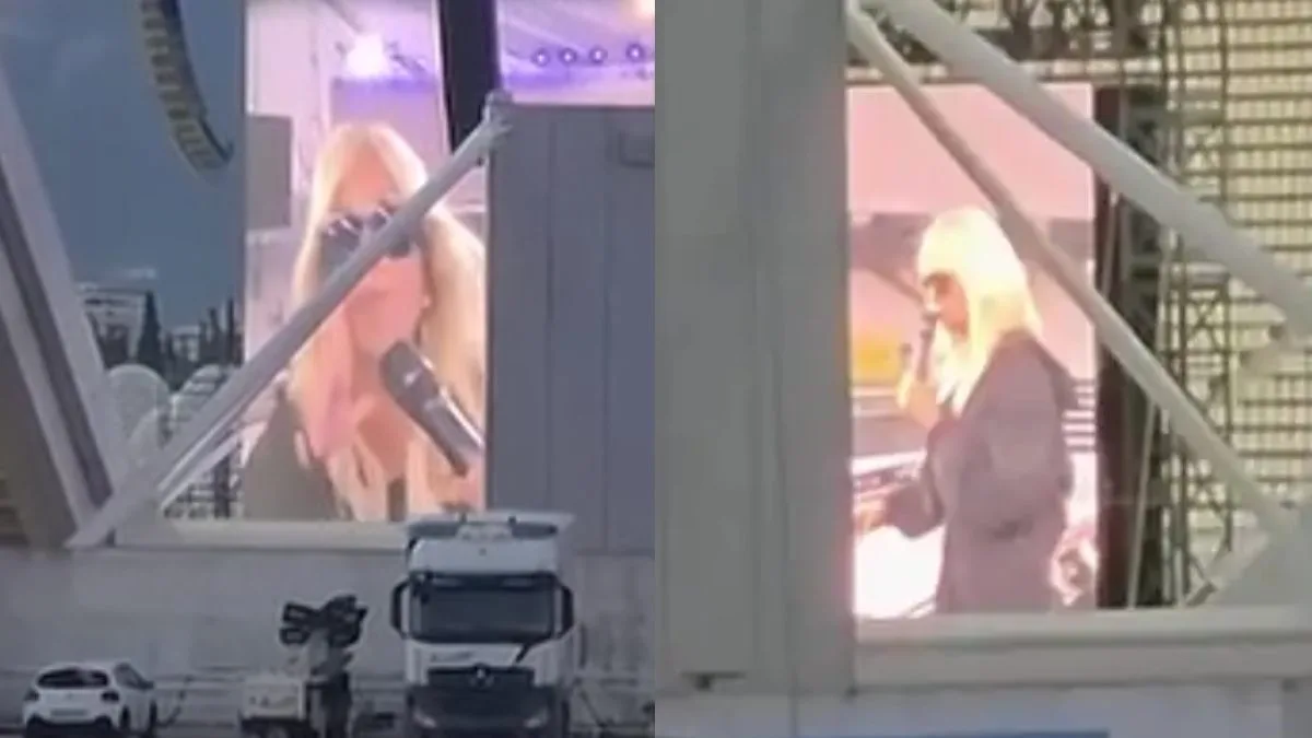 Η Άννα Βίσση μέσα στην βροχή: Βίντεο από τις πρόβες που έκανε στο ΟΑΚΑ, λίγο πριν από τη μεγάλη συναυλία της