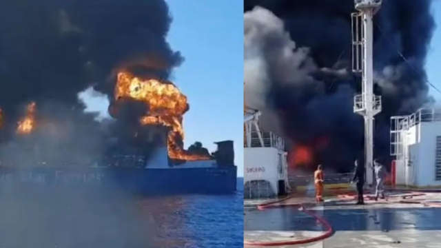 Δραματικές στιγμές στο πλοίο Blue Carrier :«Φύγετε Νίκο! Πίσω φωνάζει! Πίσω!» – Συγκλονιστικό βίντεο