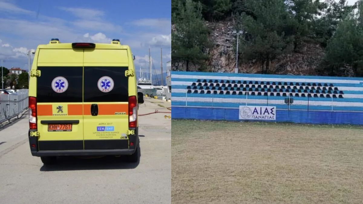 Αγωνία στη Θάσο: 16χρονος ποδοσφαιριστής τραυματίστηκε σοβάρα στο γήπεδο – Η ανακοίνωση της ομάδας