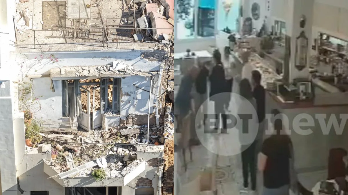 Πλάκα: Φόβοι για νέα κατάρρευση – Σοκαριστικό βίντεο από τη στιγμή της έκρηξης