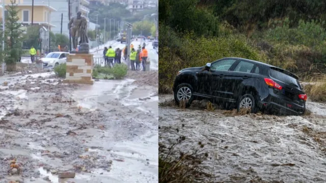 Κακοκαιρία στην Εύβοια: «Ο άντρας μου έβγαλε τα παιδιά στο κεφάλι του, ένα ένα» – Συγκλονίζουν οι μαρτυρίες, δείτε βίντεο