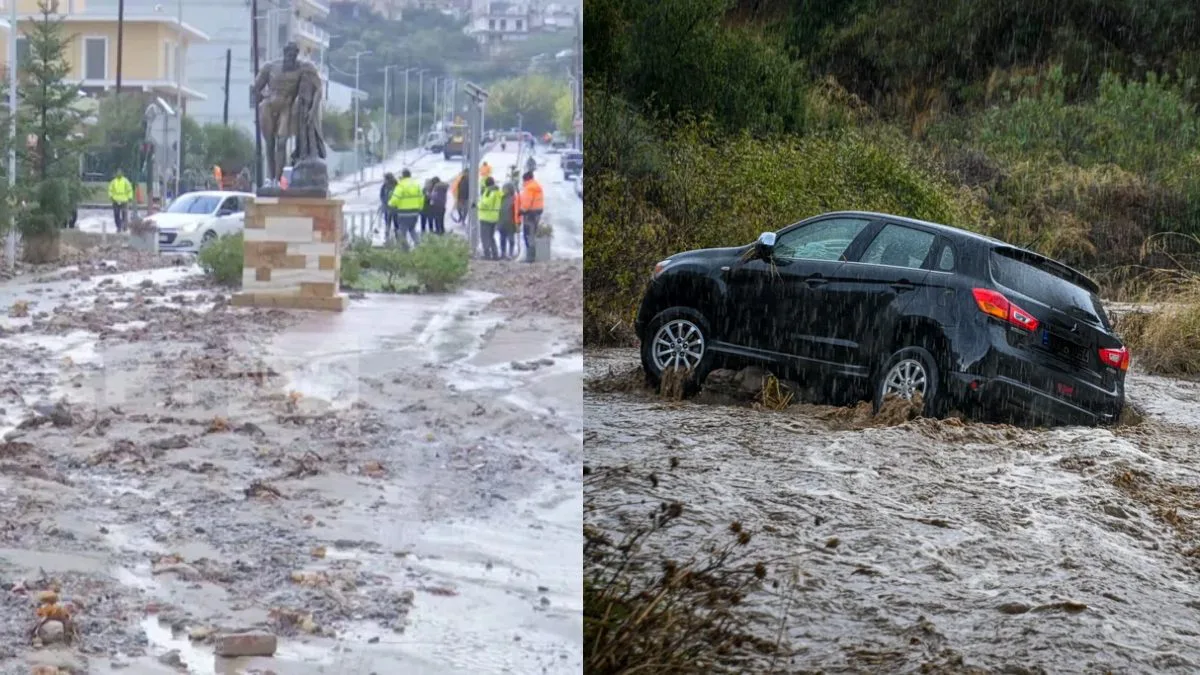 Κακοκαιρία στην Εύβοια: «Ο άντρας μου έβγαλε τα παιδιά στο κεφάλι του, ένα ένα» – Συγκλονίζουν οι μαρτυρίες, δείτε βίντεο