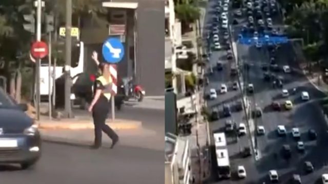 Κυκλοφοριακό χάος στην Αττική: Μπλακ άουτ στα φανάρια λόγω προβλήματος στην ηλεκτροδότηση, δείτε βίντεο