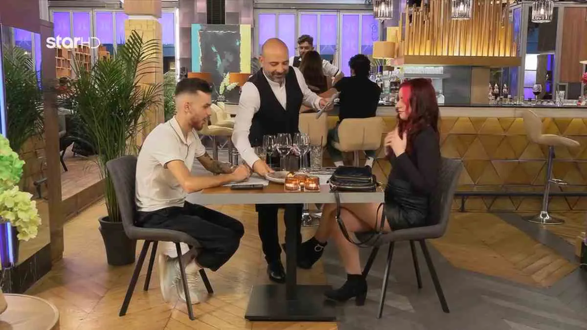 First Dates: «Θα άφηνα τη Χρύσα να με δέσει» – Η Χρύσα και ο Γρηγόρης έκλεψαν τις εντυπώσεις