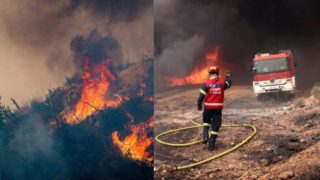 Τραγική εξέλιξη στον Νέο Κουβαρά, καθώς μέσα στο αυτοκίνητο από το οποίο ξεκίνησε η πυρκαγιά εντοπίστηκε μία σορός.