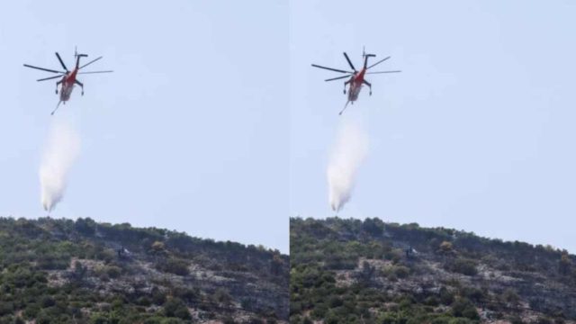 Συναγερμός στην Καβάλα: Φωτιά στο Ελαιοχώρι – Ήχησε το 112