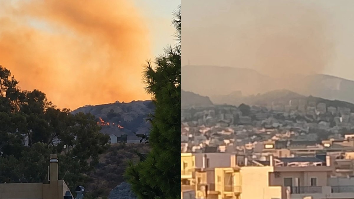 Φωτιά στο Άλσος Γαλατσίου: Μεγάλη κινητοποίηση της πυροσβεστικής – Δείτε φωτογραφίες