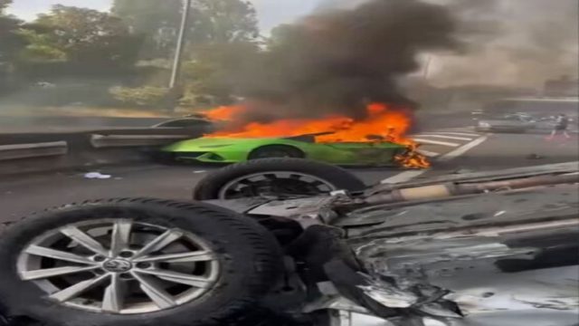 Πατέρας και γιος νεκροί σε φρικτό τροχαίο με Lamborghini αφού έτρεχαν με 200 χλμ./ώρα