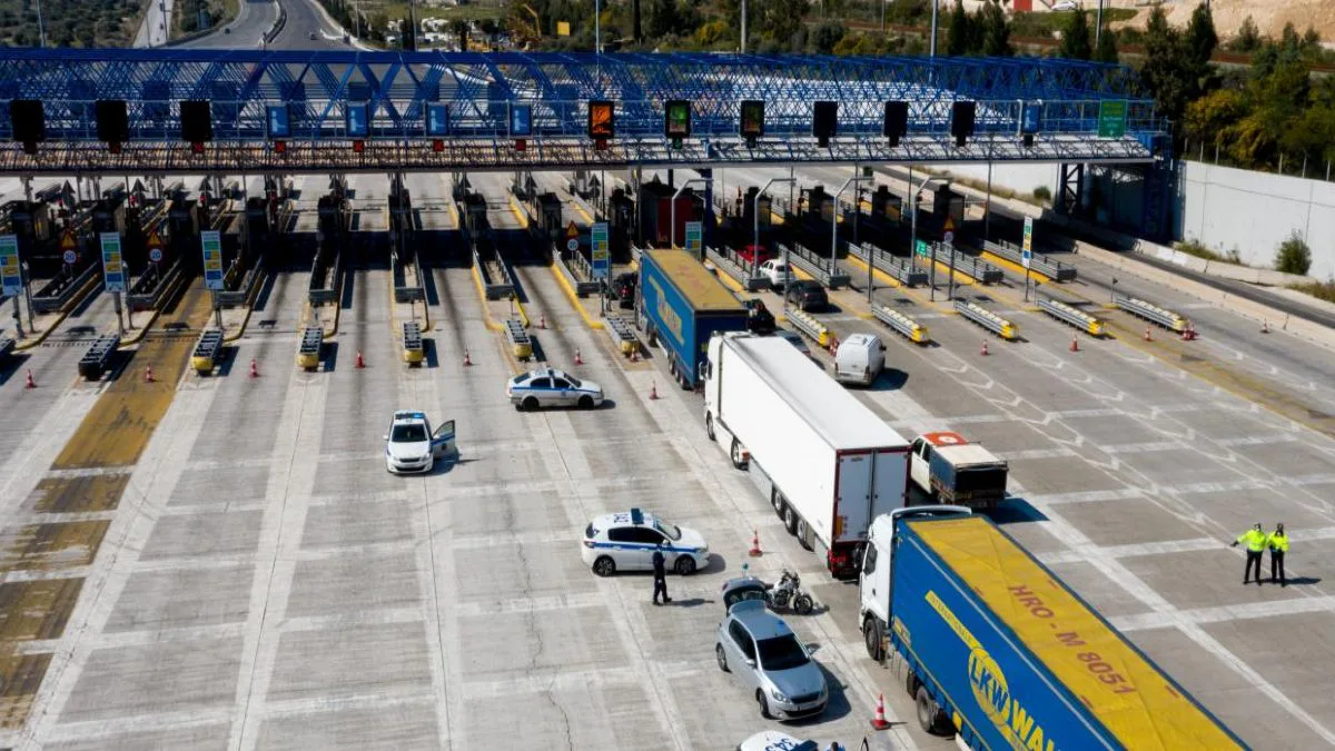 Διόδια Ελευσίνας: Νέες κυκλοφοριακές ρυθμίσεις από Δευτέρα – Όλες οι λεπτομέρειες