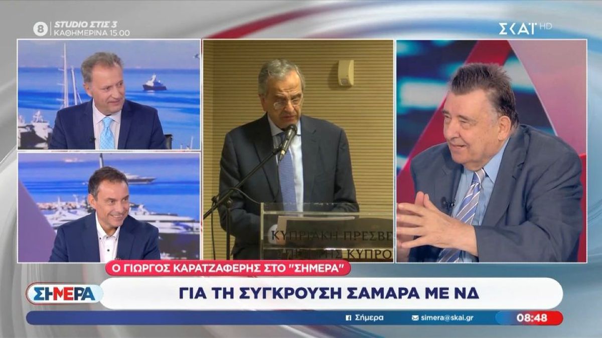 Καρατζαφέρης: «Ο Σαμαράς δεν έχει μπέσα» – Η αιχμηρή επίθεση και οι αναφορές σε Τσίπρα, Καρυστιανού και Μητσοτάκη