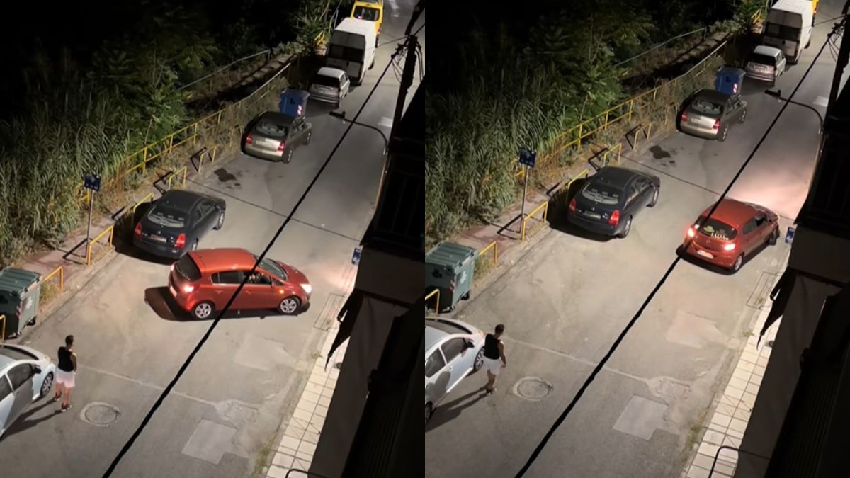 Πάρκαρε παράλληλα από θέση πάρκινγκ στο δρόμο και έγινε viral! 