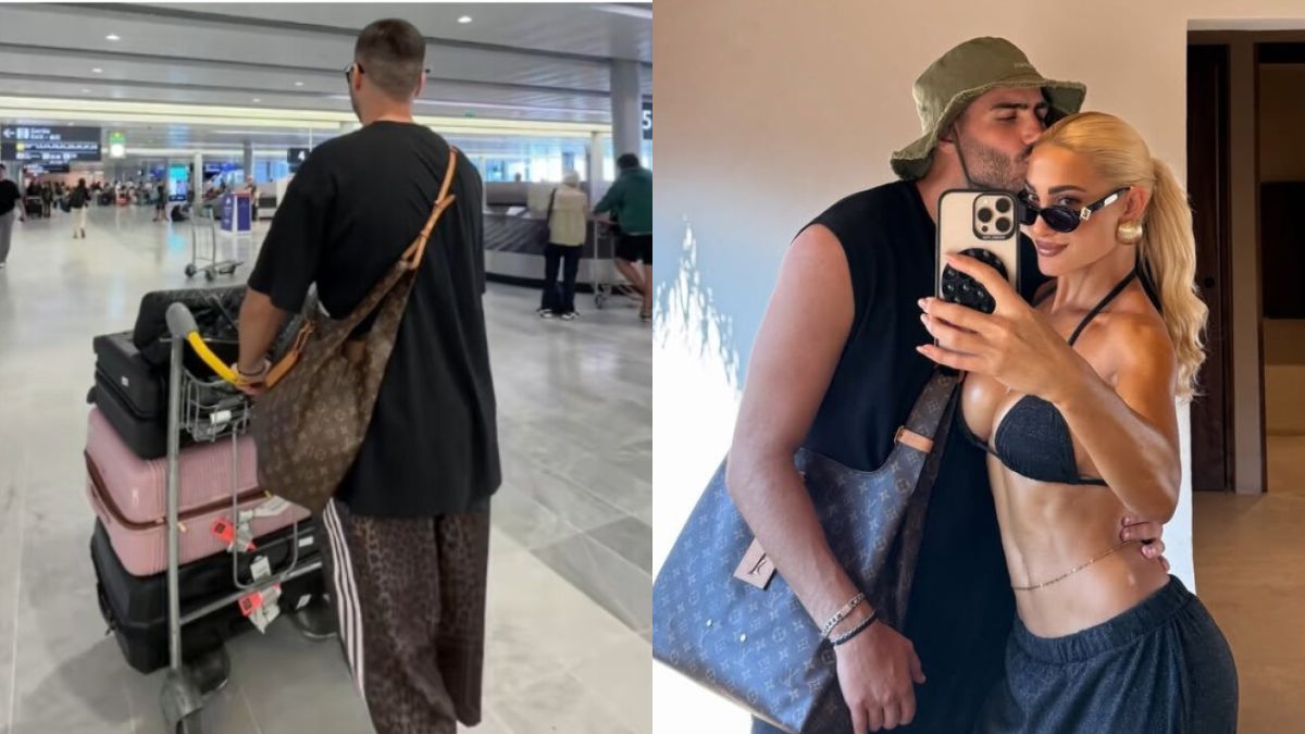 Σχόλια για το λεοπάρ look του συντρόφου της Τούνη: «Για να ρωτάς» απάντησε