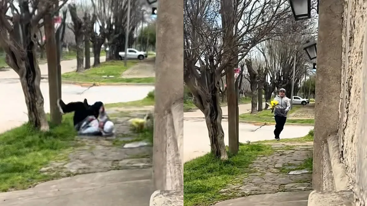 Πήγε να κάνει ρομαντική έκπληξη και κατέληξε στο οδόστρωμα – Δεν έχασε το χαμόγελό του