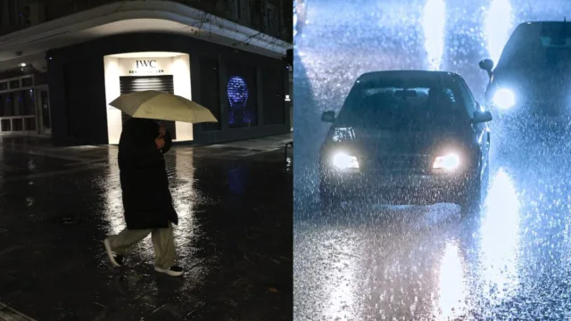 Ξεκίνησε η κακοκαιρία: Ποιες περιοχές είναι στο «κόκκινο» σήμερα και αύριο