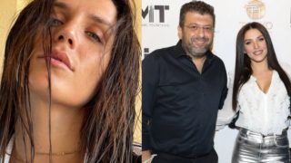 Η Ιουλία Καλλιμάνη φόρεσε για πρώτη φορά νυφικό και παντρεύτηκε τον μουσικό παραγωγό και στενό συνεργάτη της, Μιχάλη Τουρατζίδη, στη Θεσσαλονίκη.