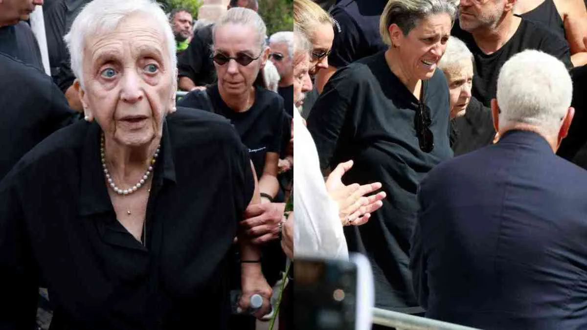 Γιώργος Μαζωνάκης: Ράγισαν καρδιές στην κηδεία – Με κλάματα οι γονείς και οι αδερφές του (Εικόνες)