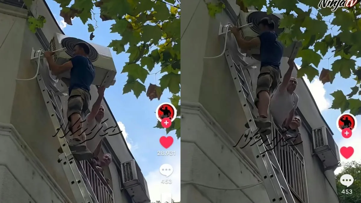 Ένα κλιματιστικό, δύο τεχνικοί και… ένα μεγάλο λάθος