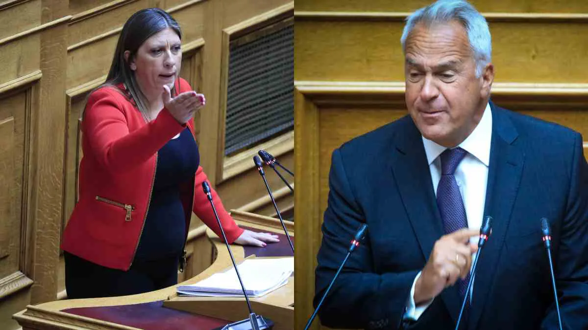 Κωνσταντοπούλου: «Ο Βορίδης είναι σταγονίδιο που έγινε δεξαμενή χουντικού υγρού»