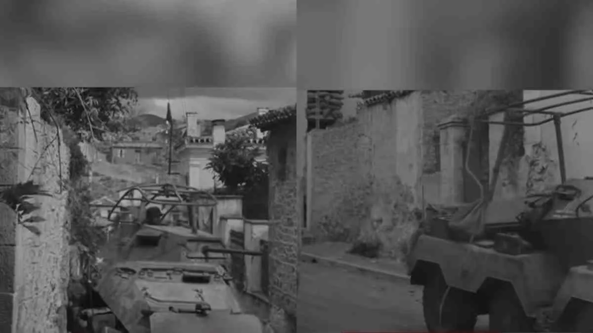 Σπάνιο ντοκουμέντο: Γερμανικά τεθωρακισμένα οχήματα μπαίνουν στην Λαμία τον Απρίλιο του 1941