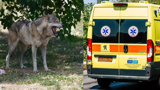 Τρόμος στο Κρυονέρι: Άγρια επίθεση λύκου σε κάτοικο – Σοκ οι φωτογραφίες ντοκουμέντο