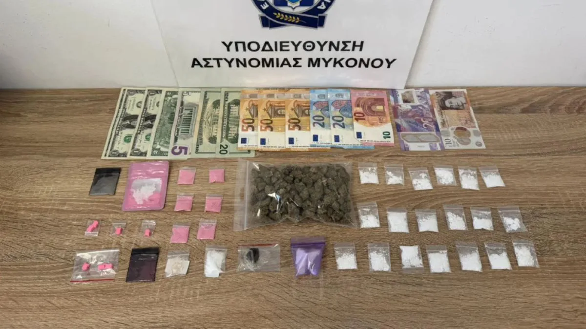 Μύκονος: Συνελήφθη 26χρονος για διακίνηση ναρκωτικών – Πέταξε τις ουσίες και προσπάθησε να διαφύγει