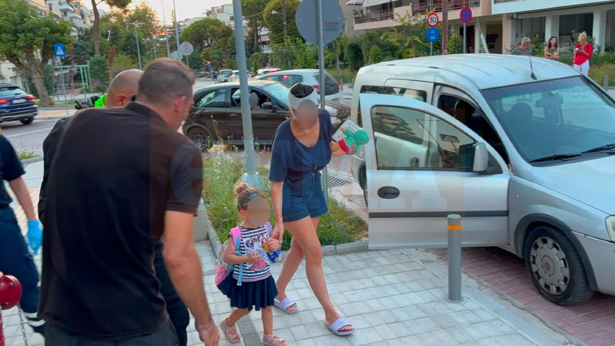 Καλαμαριά: Εφιαλτικές στιγμές για μητέρα και μωρό – Δέντρο κατέρρευσε πάνω τους
