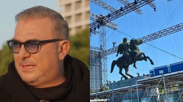 Παρέμβαση του Δήμου Θεσσαλονίκης: Το μήνυμα για τη σκηνή της συναυλίας του Αντώνη Ρέμου στο άγαλμα του Μεγάλου Αλεξάνδρου
