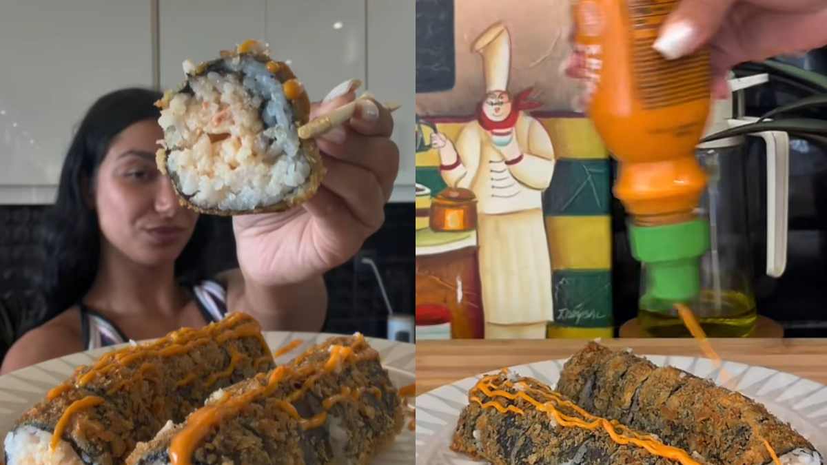 Τραγανά sushi rolls με γαρίδα και sriracha mayo: Η εύκολη συνταγή για απολαυστικό σπιτικό sushi